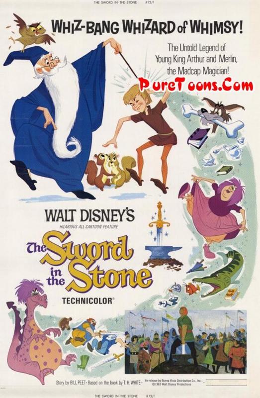 The Sword in the Stone (1963) in Hindi Dubbed Full Movie Free Download Mp4 480p, 360p, 720p HEVC