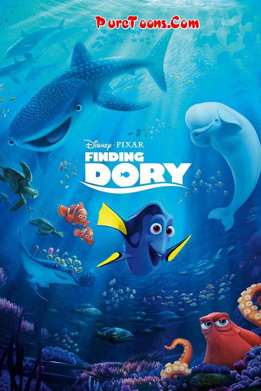 Finding Dory (2016) in Hindi Dubbed Full Movie Free Download 720p HEVC, 480p, 360p