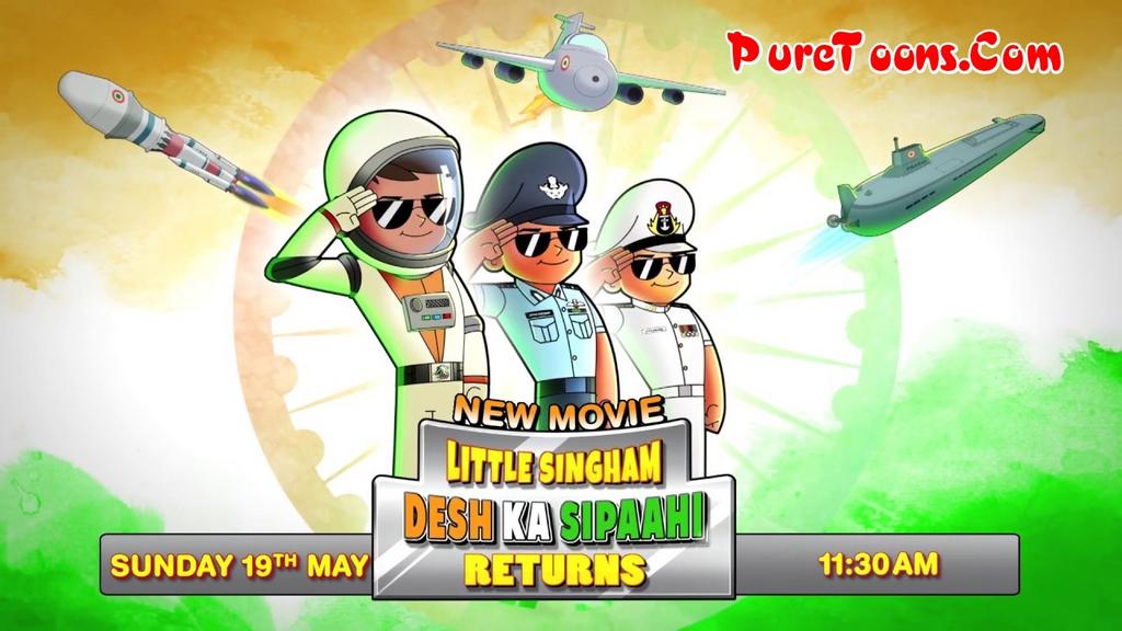 Little Singham Desh Ka Sipahi Returns Hindi Full Movie Free Download 360p, 480p, HEVC 720p