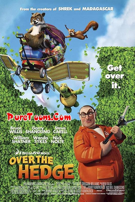 Over the Hedge (2006) in Hindi Dubbed Full Movie Free Download Mp4 480p, 360p, 720p HEVC