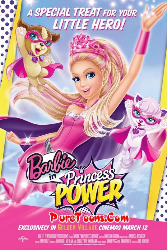 Barbie in Princess Power (2015) in Hindi Dubbed Full Movie Free Download Mp4 & 3Gp