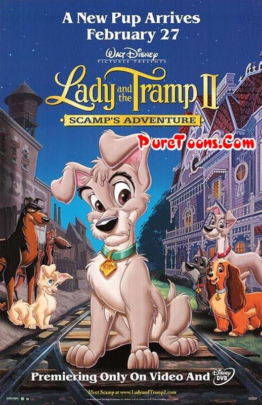 Lady and the Tramp 2: Scamp's Adventure (2001) in Hindi Dubbed Full Movie Free Download Mp4 & 3Gp