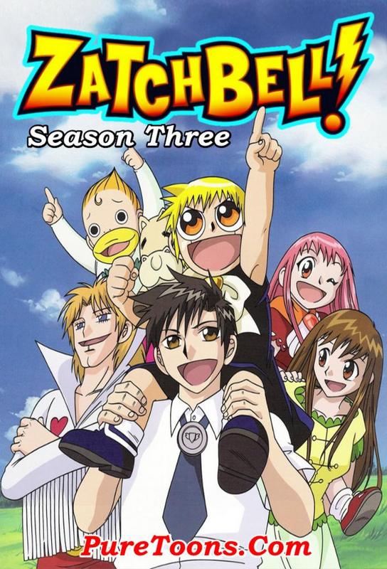 Zatch Bell Season 3 in Hindi Dubbed ALL Episodes Free Download Mp4 & 3Gp